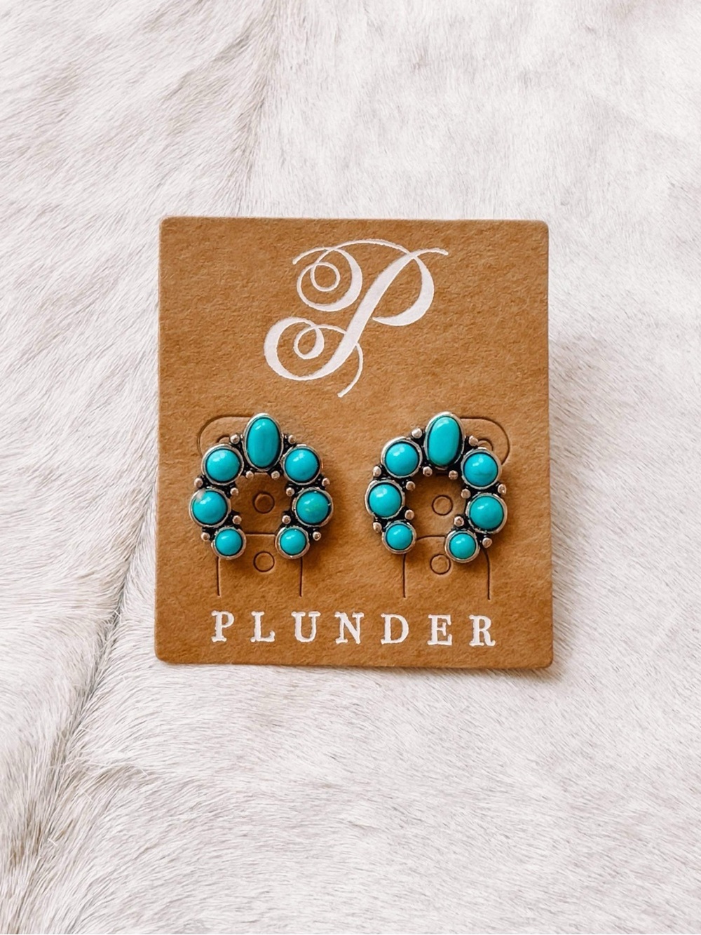 NEW Annabella Turquoise Earrings Plunder - Picture 5 of 7